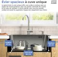 Steel sink 60x45 steel sink 304 steel sink kitchen sink 60 x 45 stainless steel sink single sink silver. 