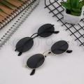 Classic Small Frame Oval Sunglasses Women/Men Brand Designer Alloy Mirror Sun Glasses Dropshipping In Stock Ship Within 24 Hours. 