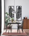 2 Pcs Wooden wall art | 3d wooden leaves Wall decor for home | 3D leaf abstract Wooden Wall Art & Home Décor Room & Wall Decor Wall Art Premium Quality 2 panels 6*15 inches self adhesive. 