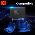 KODAK Sata3 SSD 2.5 inch 128GB Hard Drives Internal Solid State Drive 550MB/S For Laptops and Desktops. 