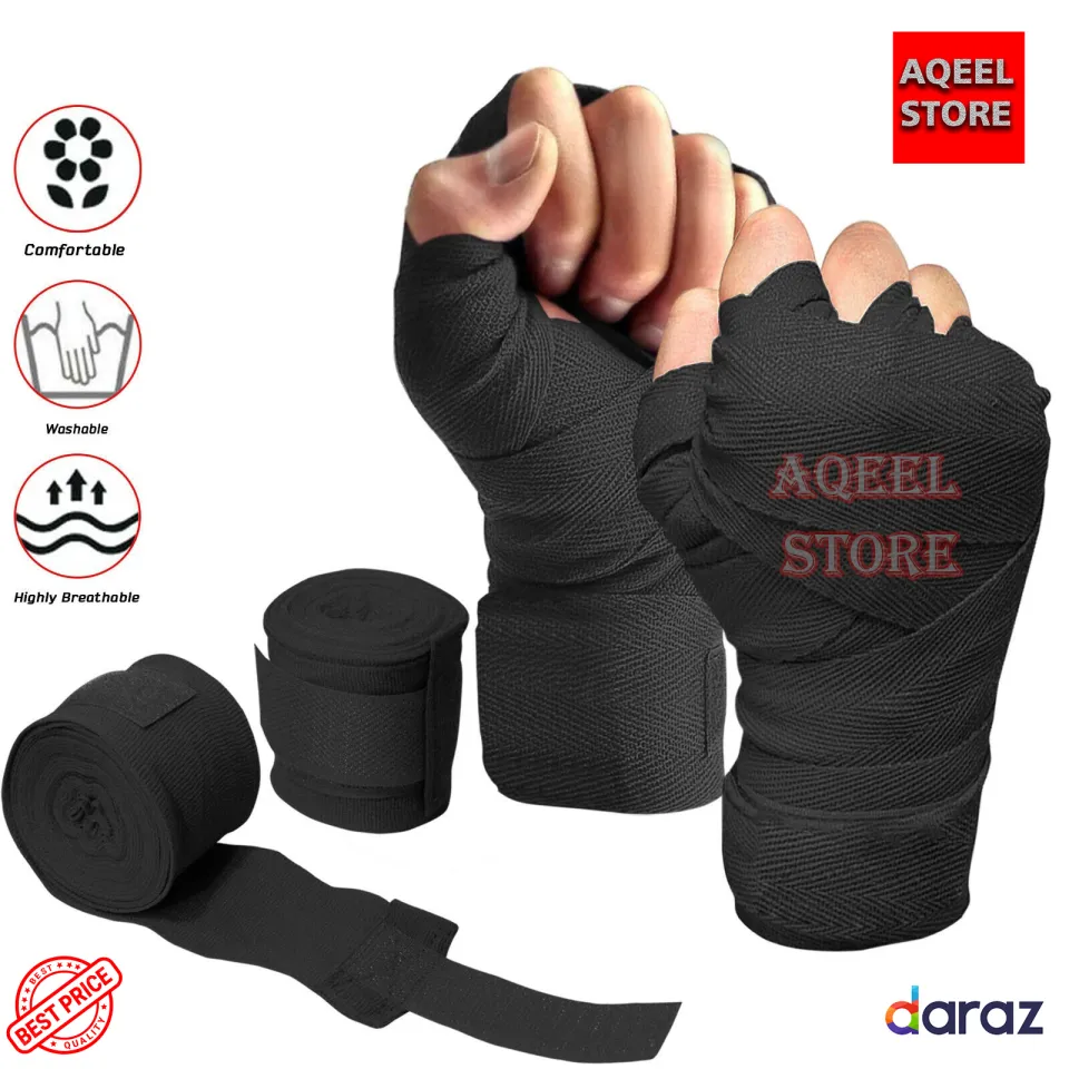 Pair of Hand wraps, Weightlifting boxing patti, boxing gloves
