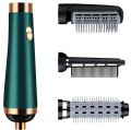 6 IN 1 Hair Dryer Hot Air Brush 1200w Hair Curler Straightener Comb Curls One Step Hair Styling Tools Electric Ion Dryer Brush. 