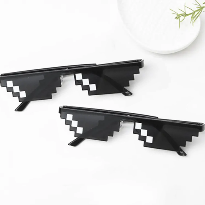 Durable%20Plastic%20&%20Acrylic%20Pixelated%20'Thug%20Life'%20Retro%20Novelty%20Sunglasses%20for%20Men%20-%20Fun%20Meme%20Style%20Eyewear%20for%20Parties%20&%20Cosplay%20-%20Image%204