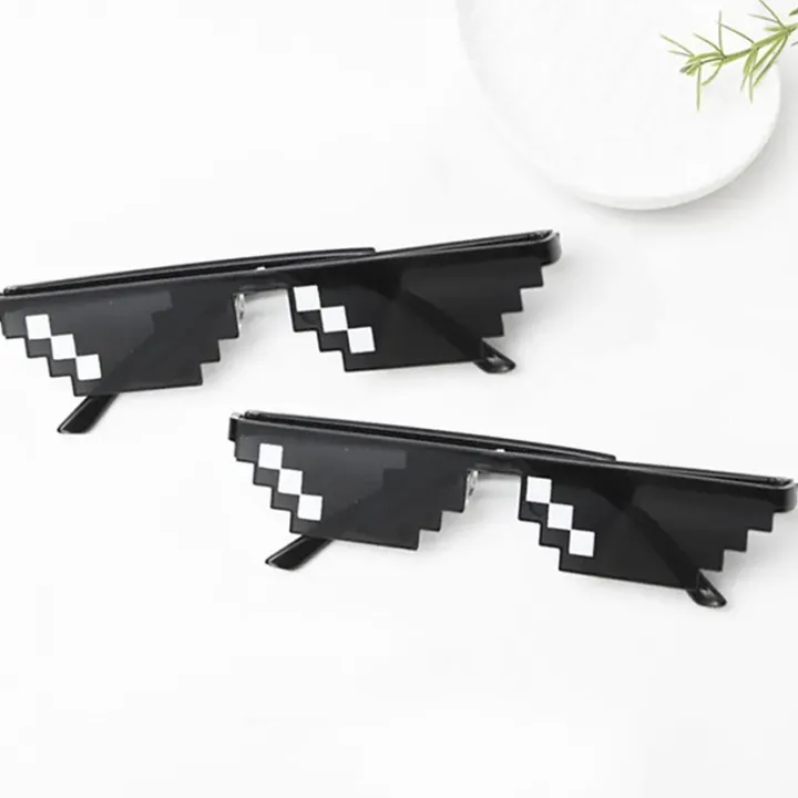 Thug%20Life%20Sunglasses%20for%20TikTok%20PUBG%20PS5%20-%20Black%20Pixelated%20Glasses%20-%20Image%204