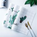 Place Pad Clear Printing Nordic Style Cactus Pattern Place Pad. 