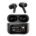 A9 pro Airpods Touch Screen ANC/ENC Wireless Headset TWS Noise Cancellinng Earbud Bluetooth Headphone 5.4, Long Battery life, Support App, Original AirPods Pro. 
