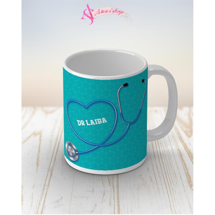Dr laiba name mugs