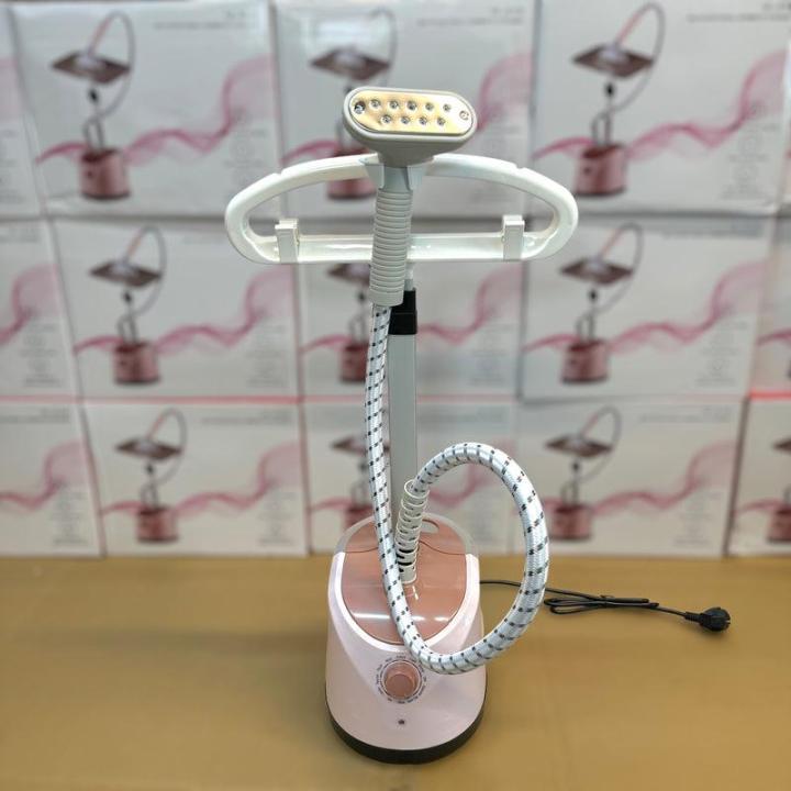 Professional Hanging Garment Steamer Standing Iron Electric Steam Iron For Clothes Steamer, Standing Iron Full Size Garment Steamer for Clothes, Height Adjustable, 1.3L Water Box, Steam Wrinkle Remover, Electric Iron Hanging Ironing Machine 2000W Perfect