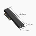 65W/102W PD Fast Charging USB C Power Supply For Microsoft Surface Pro X 8 7 6 5 4 3 Go Book Converter Charger For Microsoft. 