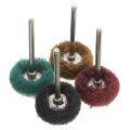 10pcs Mini Drill Abrasive Brush Nylon Buffing Polishing Wheel with 3mm Shank Sunlight Super Store. 
