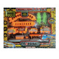 Electric Train Track With Railway Station Toy Set - Battery Operated Toys. 