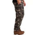 Men's Commando Multi-Pocket Cargo Pants – Loose-Fit Camouflage Joggers with Elastic Waist & Wide Leg – Versatile Streetwear, Hiking, and Outdoor Fatigue Trousers. All-Season, Comfortable, Baggy Army Pants with Multiple Functional Pockets.. 