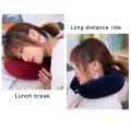 U-shape neck pillow for travel comfortable for travel filled with Polister Ball Fiber. 