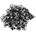 5x50 Set Sewing Hooks and Eyes Closure for Bra Clothing Dress Fasteners Black. 