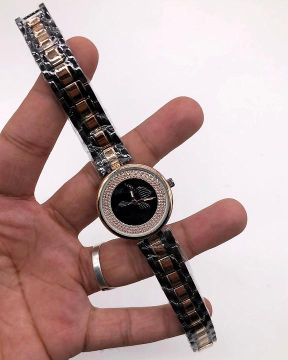 Xenlex Fashionable Latest Style Watch with Leather Strap & Steel Watch Case For Party Casual Gift for Women girls watches