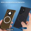 Ultra-Thin Frameless Magnetic For Magsafe Wireless Charger Case for Oneplus 12 11 10 9 Pro Ace Ace2 2V Pro Cooling Plastic Cover. 