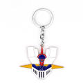 Mazinger Z Keychain UFO Robot Grendizer Logo Key Chain for Men Car Keyring Jewelry Gift. 