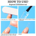 Monja 8ml Nail Art Adhesive UV/LED Soak-Off Gel Polish False Nail Accessories Decorations Paste DIY Nail Art Glue Manicure Tools. 