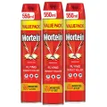 Mortein Flying Insect Killer Spray 550ml - Pack of 3. 