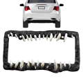JAERBEE Car License Plate Frame Horror Teeth License Plate Bracket Car Supplies Front&Rear License Plate Exterior Accessories A. 
