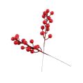 Artificial Christmas Red Berries Stems for Christmas Tree Ornaments. 