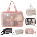 Makeup Pouch Portable Waterproof Portable Large Capacity Storage Cosmetic Bag. 