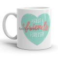 Best Friends Forever Printed Mugs Coffee Tea Customized Cute Mug by Favourite Plus. 