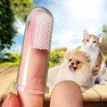 Dog & Cat Super Soft Silicone Finger Toothbrush New Arrival Cat Dog Toothbrush. 