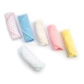 MiniMe Pack of 6 Face Towels for Babies Dotted Set Pack Of 6 in Multi-Color. 
