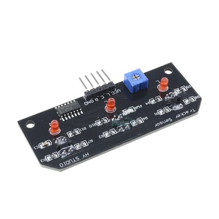 3 way Line Following Tracking Sensor Module TCRT5000