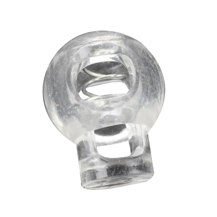 QUANBU  Plastic Toggle Spring Stop Single Hole String Cord Locks 10 Pcs