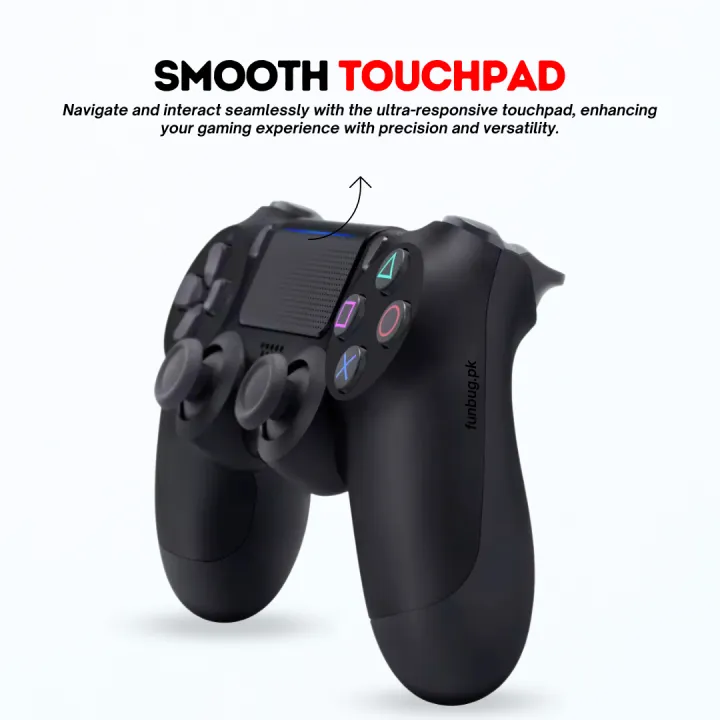 FunBug%20PS4%20DualShock%204%20Wireless%20Controller%20%E2%80%93%20Camo%20Green%20Edition%20Bluetooth%20Gamepad%20with%20Precision%20Analog%20Sticks,%20Responsive%20Triggers,%20Motion%20Sensors,%20Built-in%20Speaker,%20Touchpad%20&%20Vibration%20Feedback,%20Compatible%20with%20PlayStation%204,%20PS4%20Pro,%20Slim%20&%20PC%20Gaming%20-%20Image%208