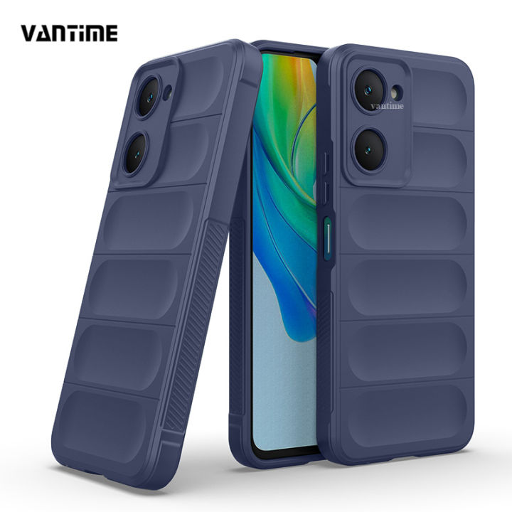 Vantime for vivo Y03 / Y03t / Y18 / Y18s / Y28s 4G 5G Silicone Case Camera Protect Anti-Fall Airbag Cover