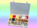 Plastic 18-Cavities Heavy-duty Multi-Compartment Jewellery Box (Large) - [M-18]. 