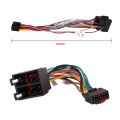 2pcs DVD Playe Radio Audio Car Android Head Unit Cable Connector ISO Cable Adapte Wiring Harness 16 Pin Plug. 