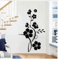 Flower Wall Sticker for bedroom, Living Room ( 24 by 48 Inches). 
