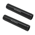 Mountain bike bicycle 20mm thru-axle conversion to 15mm thru-axle. 