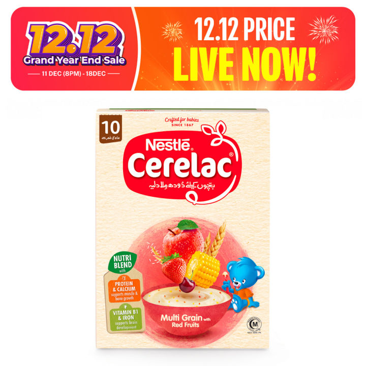 Baby Food - NESTLE CERELAC - Red Fruits 175g