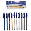 PIANO Advance Ball Point Pen, Advance liquid Gel Ink, New 0.8mm Tip - Pack of 10 Pcs. 