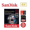 Sandisk 1TB Extreme PRO 170 MB/s SD Memory Card For Camera. 