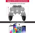 AK66 King 2 1 Pair Mobile Phone L1 R1 Fire Button Aim Gaming Trigger Shooter for PUBG  iPhone and Android,  Call of Duty/ Free Fire/ Knives Out/ Rules of Survival/ Survivor Royale/ Battle Royale/ PUBG/ Critical Ops etc.. 