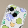 VRQR Candy Bracelet Case for Tecno Spark Go 1 GO 2025 Phone Phone Case Colorful cartoon Dog Wave Edge Shell. 