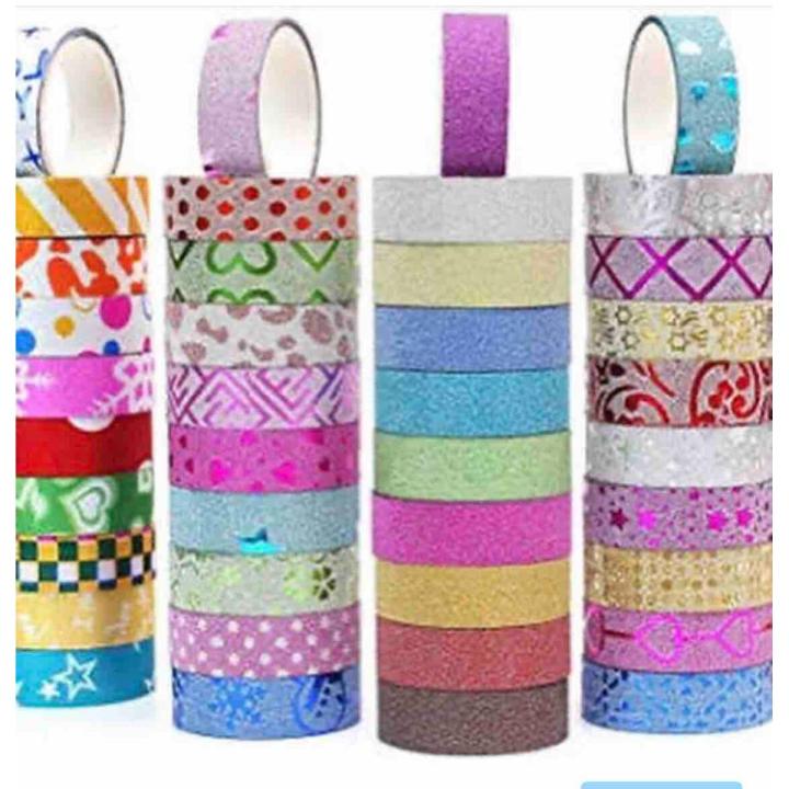 Decorating tapes / washi tapes 10pcs set