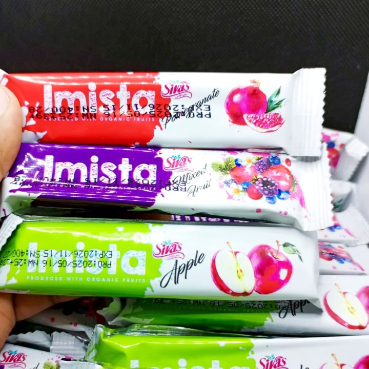 15 Pc Sivas Fruity Bar Imli Fruit Bars Fresh & Tasty Imista