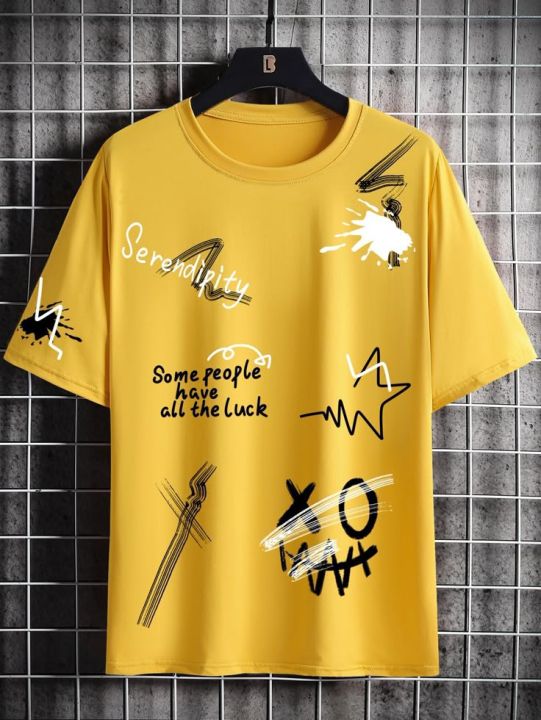 Smile Broken Printed T shirt For Men/boys Summer Collection Soft jersy