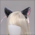 Cat Ears With Bell Hair Clip Fox Long Fur Hairpins Headwear Cosplay Anime Costume Halloween Party Gifts Hair Accessories. 