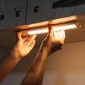 BlitzWolf BW-LT8 Motion Sensor LED Cabinet Light Removable Lithium Battery 3000K Color Temperature - 3000k (Warm White). 