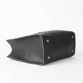 Astore  Black Hip Hop Leather Hand bags for girls and women. 