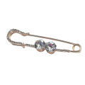 1Pc Hijab Scarf Pin with Rhinestone - Hijab Accessories - Safety Pin- 3 inches in Length Approx - 7elevenLahore. 