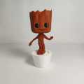 Baby Groot flower Planter/Pot Plant Stand Charming Baby Groot Flower Pot & Pen Holder High Quality Home Decor - Guardians of the Galaxy. 